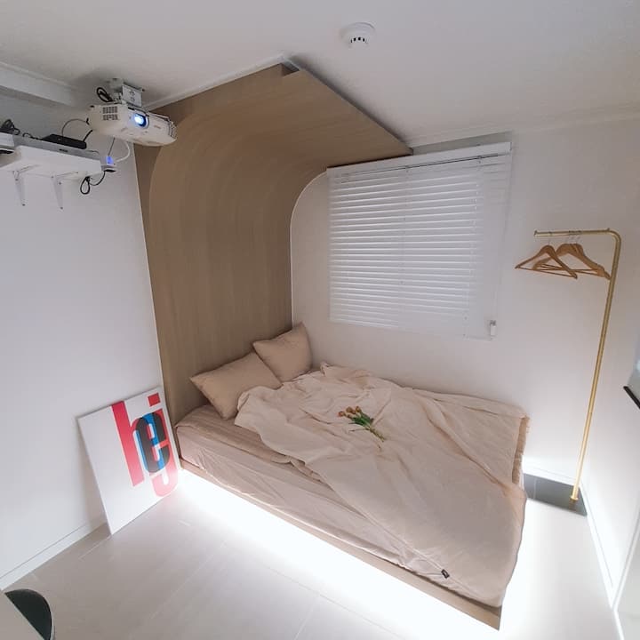 301호#감성숙소#빔프로젝터영화관 - Busan