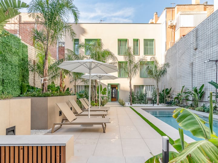 Premium Valesmart Home B2 & Pool At Plaza España - Barcelone