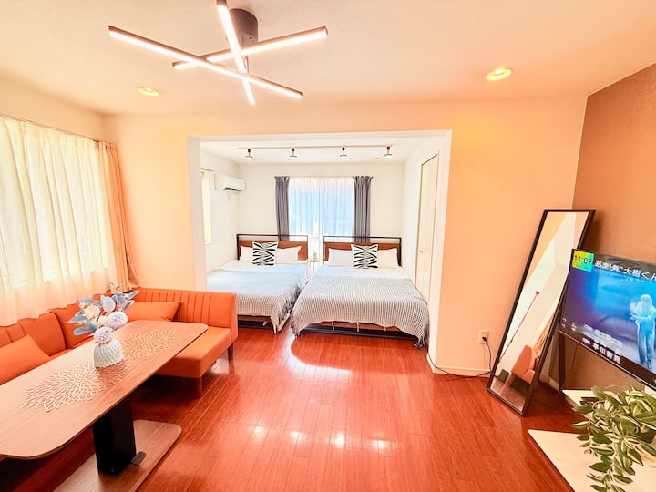 5 Min To Shinjuku | Cozy Nakano Apt For 4 - Shibuya