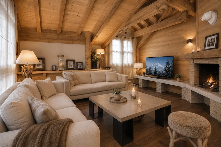 Chalet Mitoyen Au Cœur De Courchevel Le Praz - Courchevel 1850