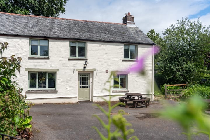 Famille-cottage-sdb Privée Avec Baignoire-vue Sur - Devon