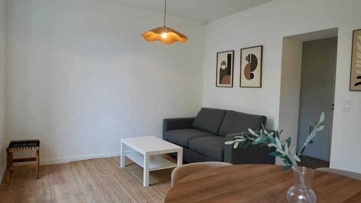 T2 4 Pers Jardin Clim Fibre Stationnement - Valence