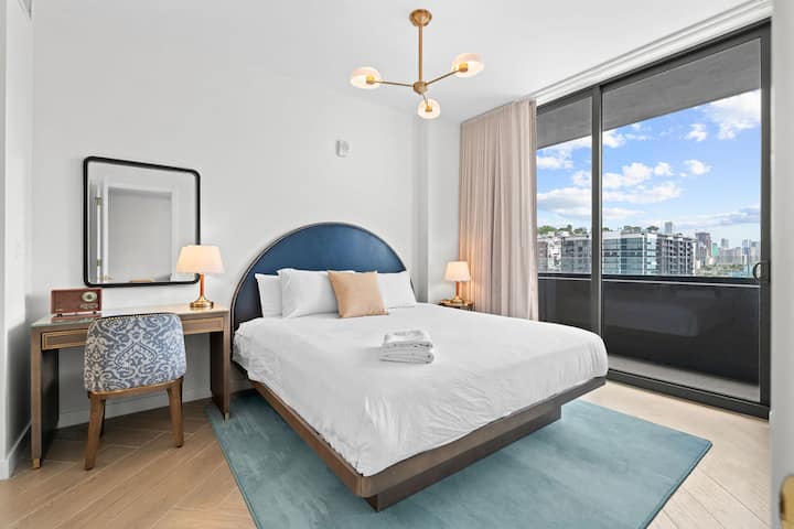 Rooftoop Pool, Gym & Luxury 1 Br At Nomad Wynwood - Miami