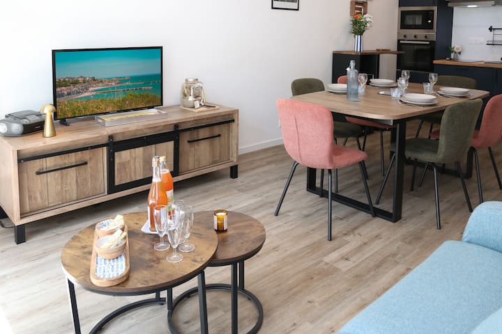 Appartement Cosy Proche Commerces Avec Terrasse - Cancale
