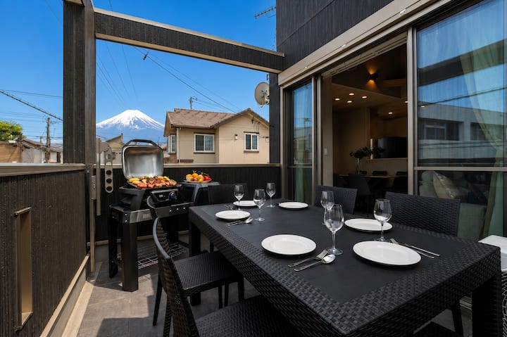 Mt. Fuji View Bbq / 6 Min Outlets By Car / Eiran - 고텐바시