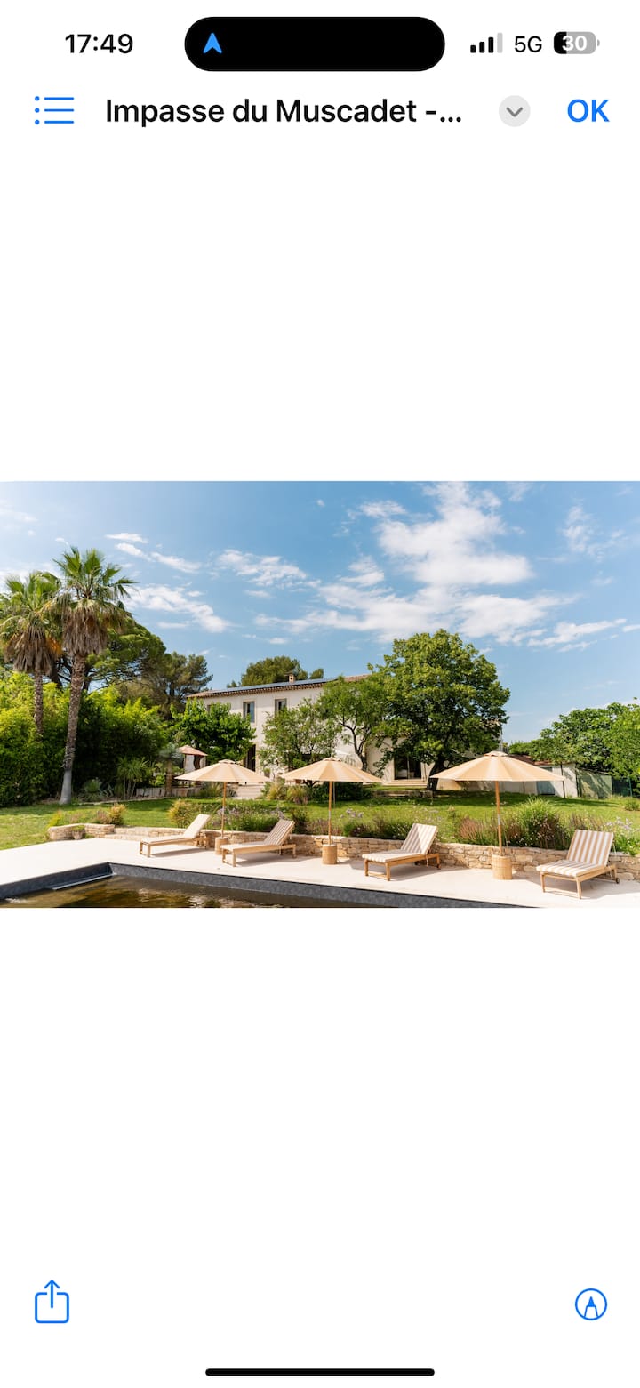Magnifique Mas Provençal Avec Piscine Privée - Montpellier