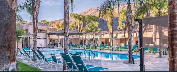 2br Palm Springs Oasis | Resort Pool & Spa - 棕櫚泉