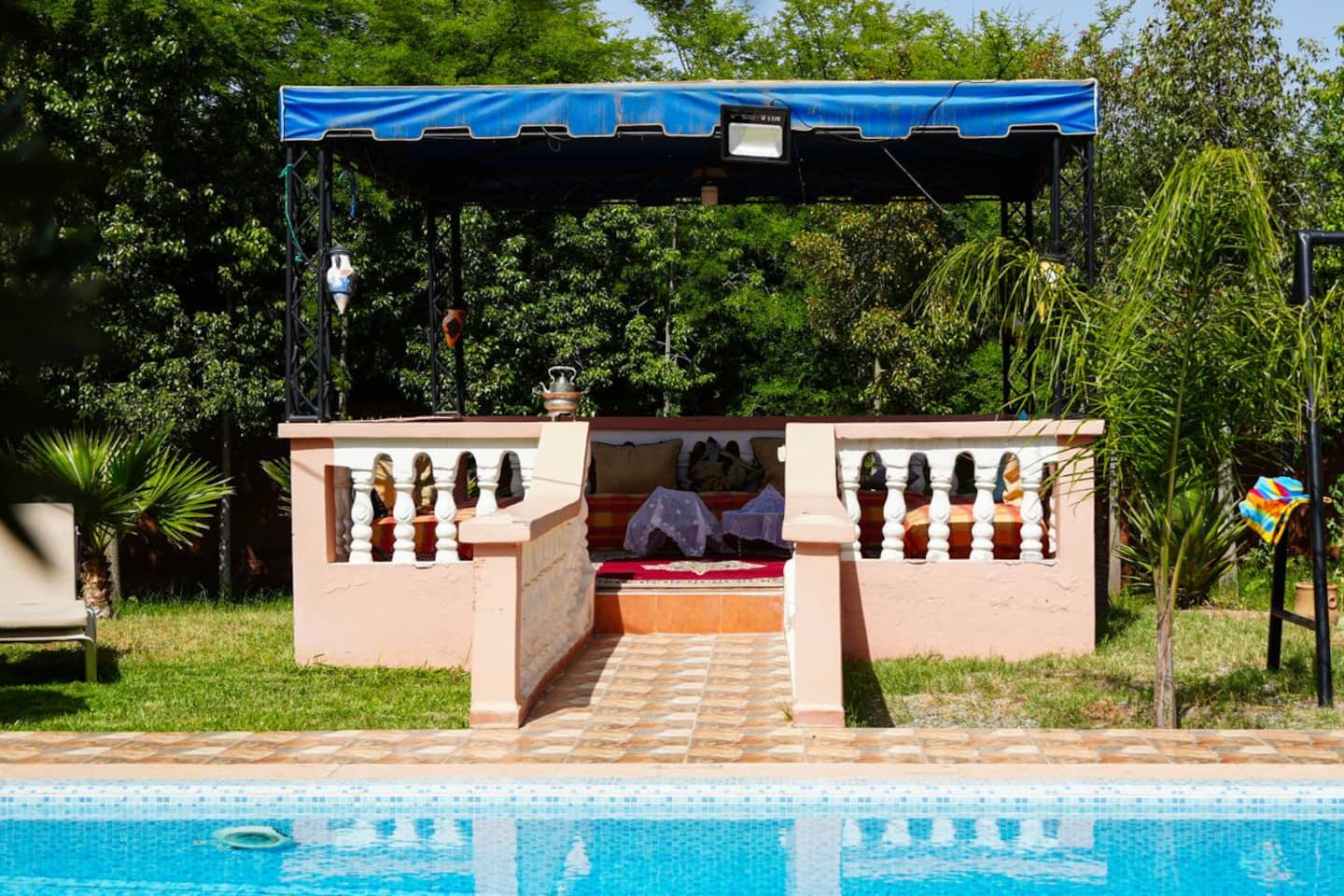 Espace de vie de la villa