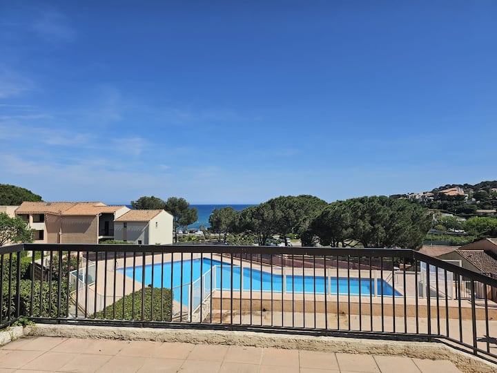 Charmant Appartement Climatisé Au Bord De Mer - Roquebrune-sur-Argens