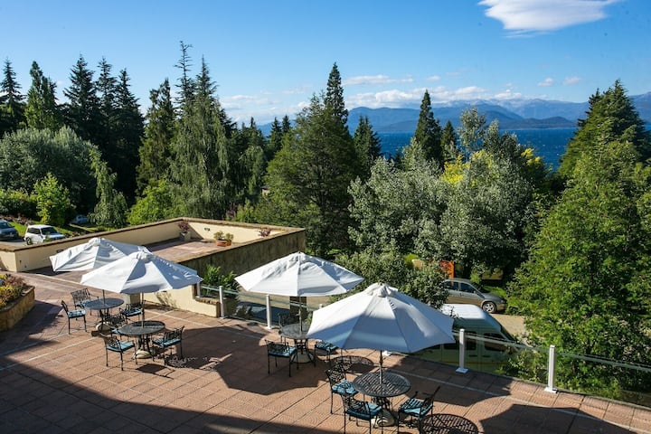 3 Garden-view Quads +Breakfast| 3 Min Civic Center - San Carlos de Bariloche