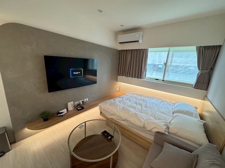 Boutique Ximen Suite｜designer Interior｜2 Guests - Da’an District