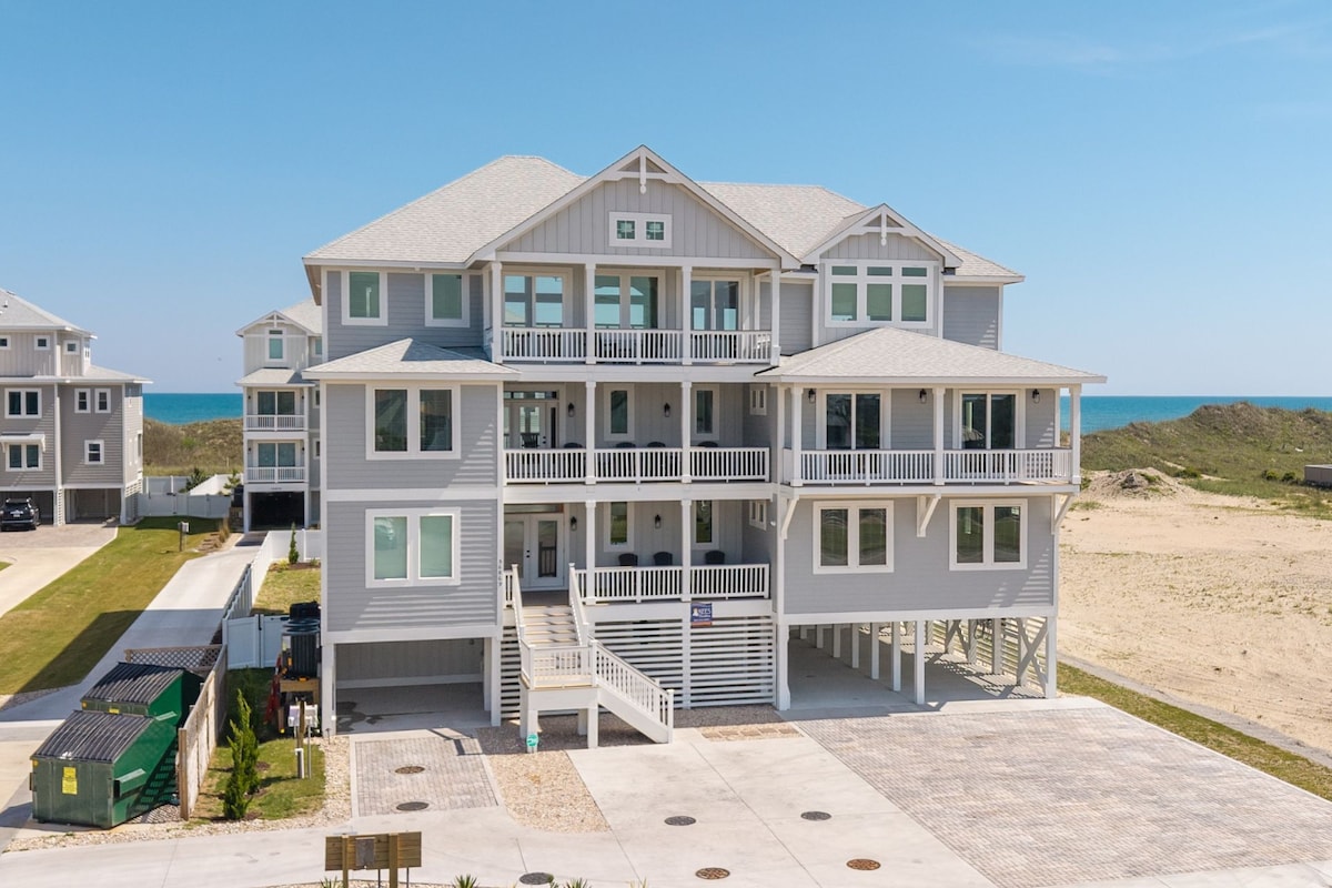 Seaphoria 14 BR Brand New Oceanfront Luxury Home