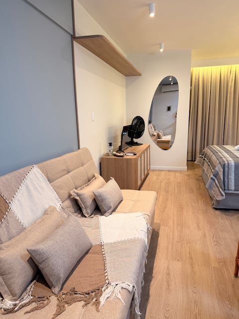 Anúncio popular: Luxury Flat with Morro do Careca View, 200 meters from the Beach em Natal