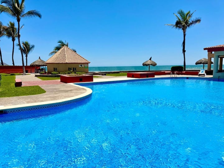 Casa A Pie De Playa En Real Del Mar - Mazatlán