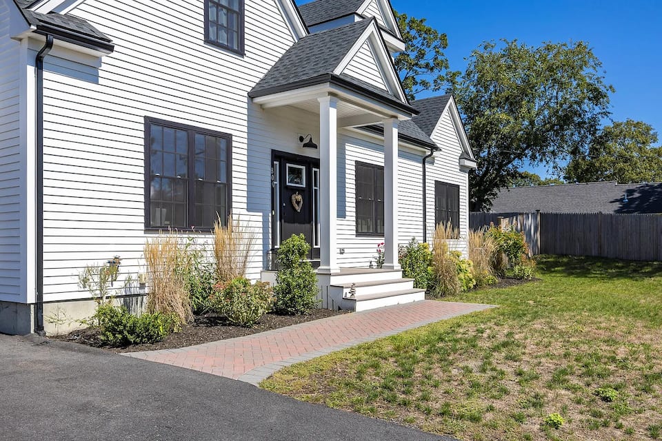 Newly built exterior