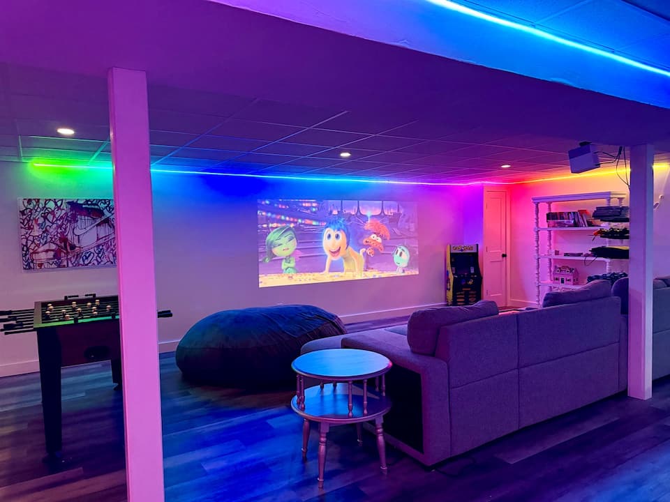 Movie and gaming corner