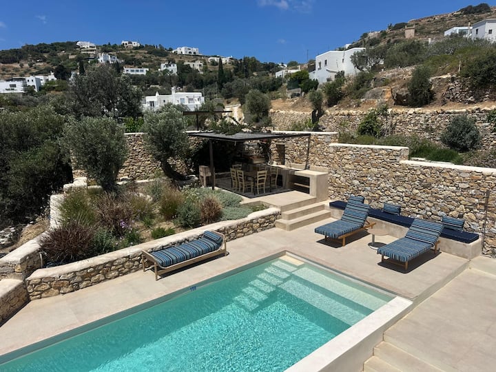 Byzantine Thea | Luxury Villa In Lefkes - Paros