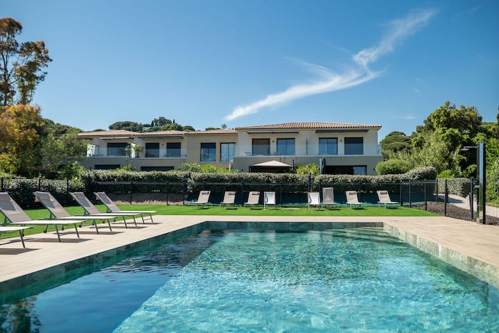Villa Majorelle - Zeezicht, Strand En Zwembad - Sainte-Maxime