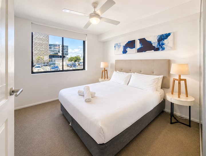 Bright & Modern 2br Stay Near Brisbane Cbd - Brisbane