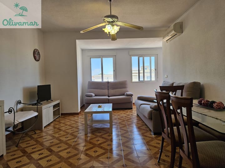 Apartamento Playa De Miramar Cerca Del Mar - Daimús