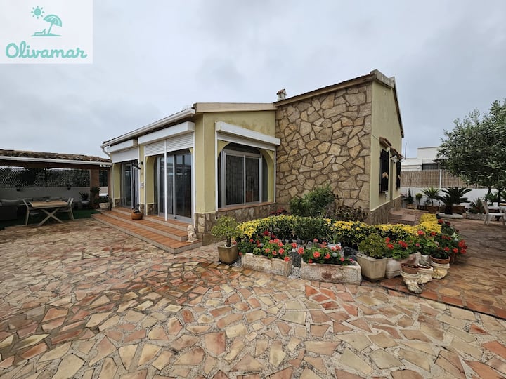 Chalet En Primera Línea De Mar Playa Rabdells - Oliva