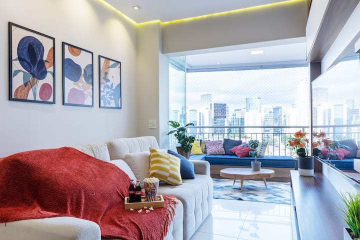 3 Bedrooms | Modern | Ac | 2 Pools | Gym - Moema