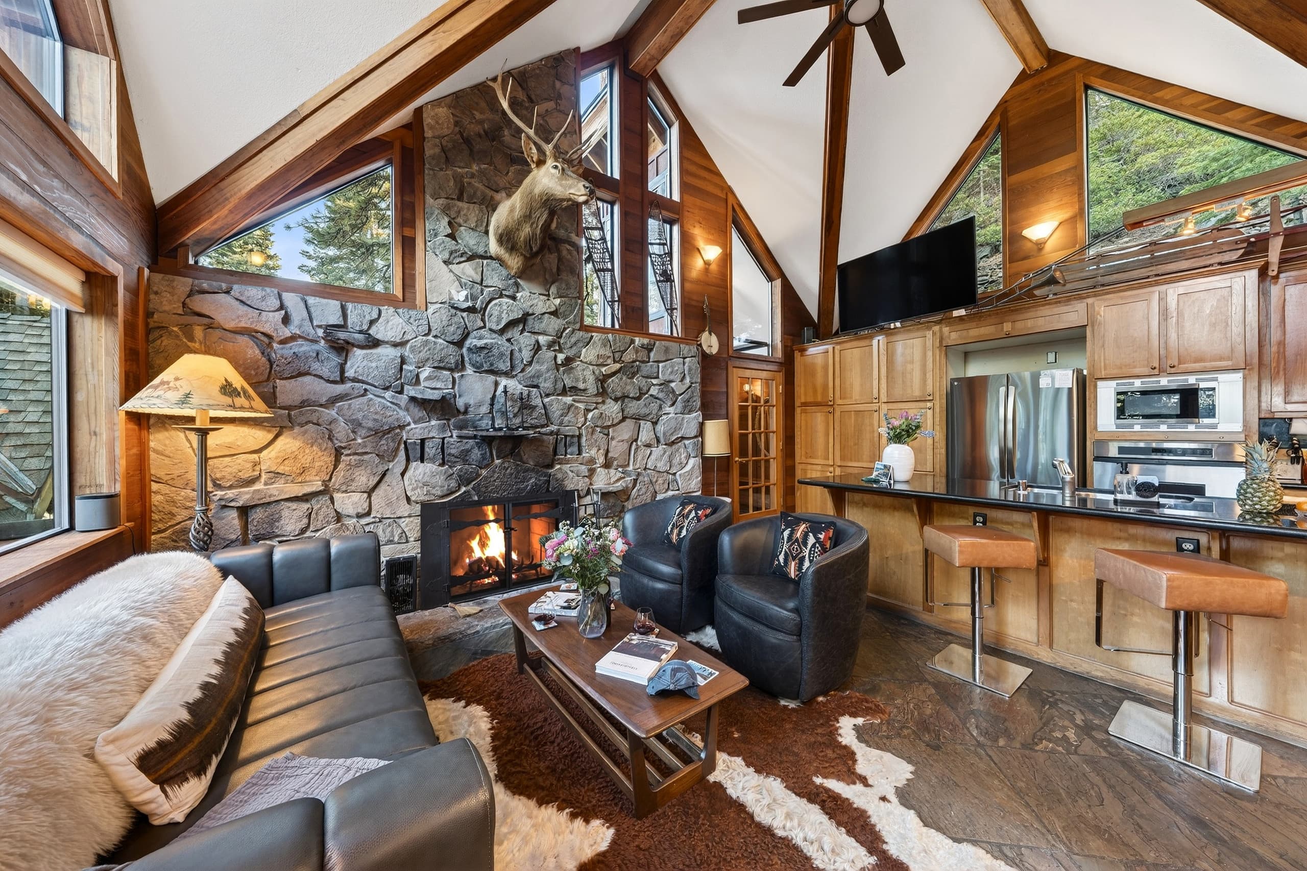 1930s A-Frame Cabin with Private Beach Access - Photo 8
