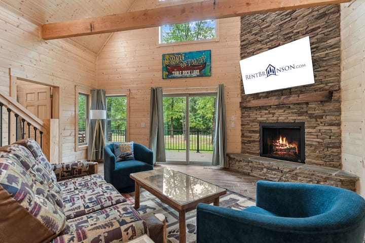 Log Cabin Near Big Cedar_pvt Hot Tub_free Dailytix - 리지데일