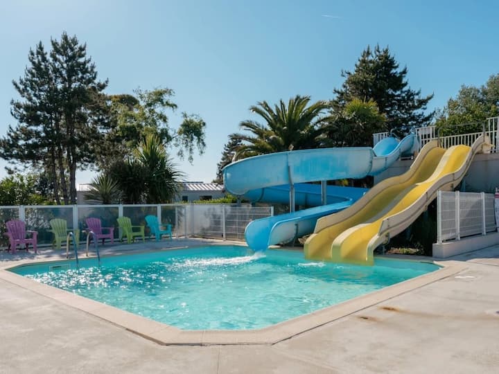 Zecamping 4* Mobil Home 80m² Parc Aquatique - Guidel