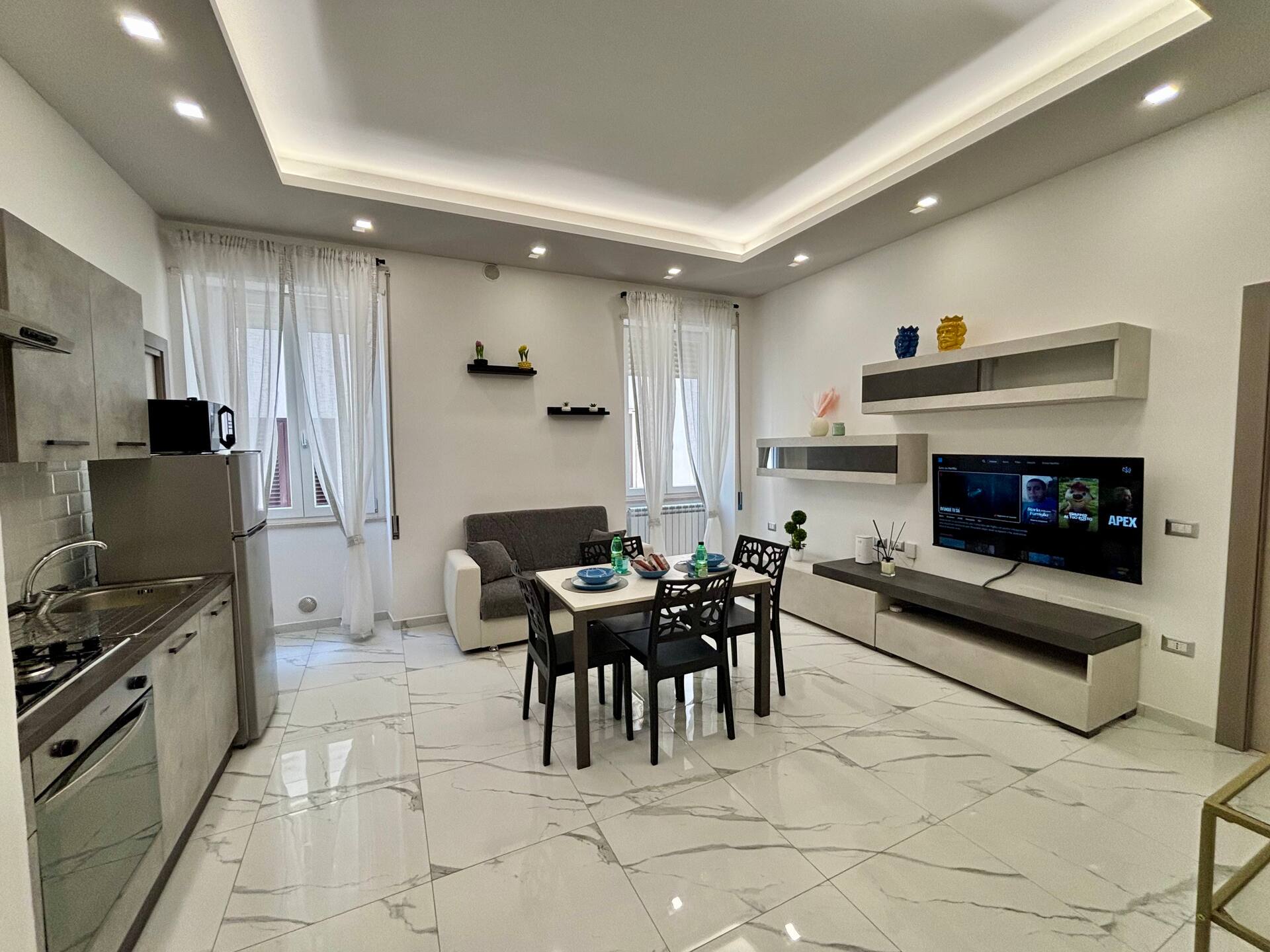 Bright apartment in the center of Battipaglia
