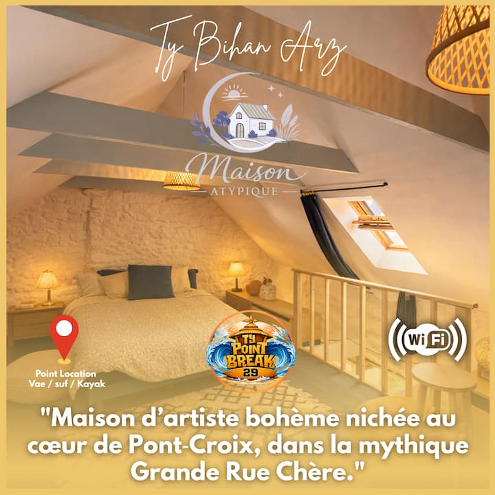 Ty Bihan Arz Au Coeur De La Grande Rue Chère - Audierne