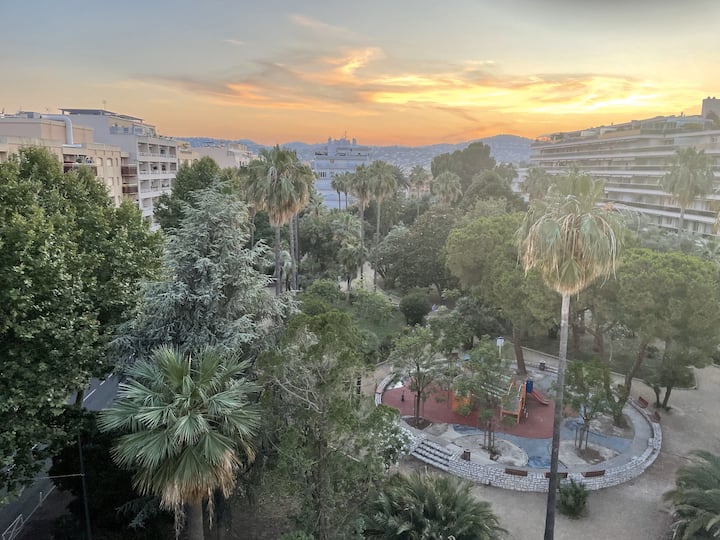 Juan Les Pins Appartement Spacieux 3 Chambres 82m2 - Antibes