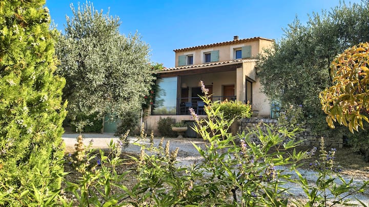 Maison Au Cœur Des Oliviers  Village 5 Min à Pied - Apt