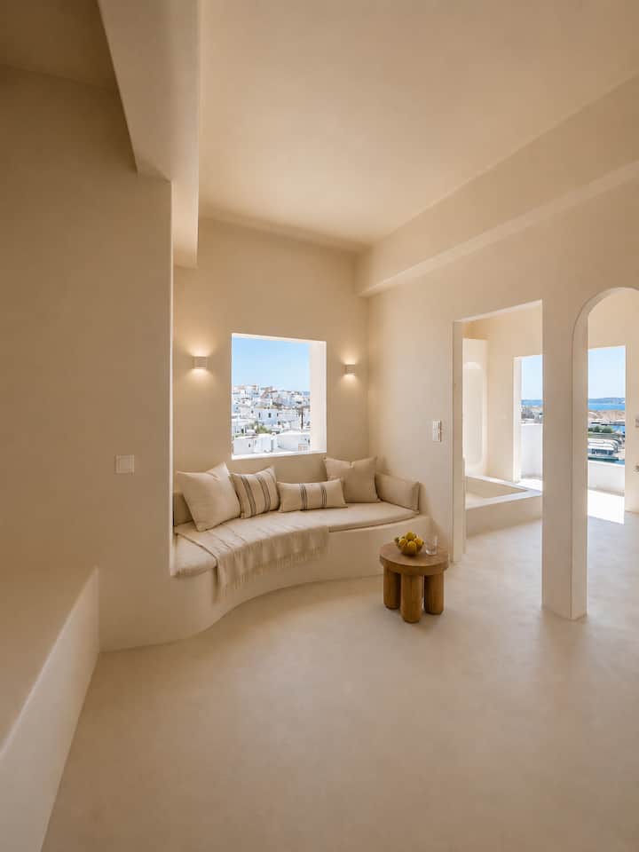 Theheyblue Suite A | Old Town | Castle&aegean View - Naxos