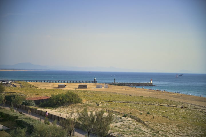 Front De Mer - Vue Océan - Parking Privatif - Soorts-Hossegor