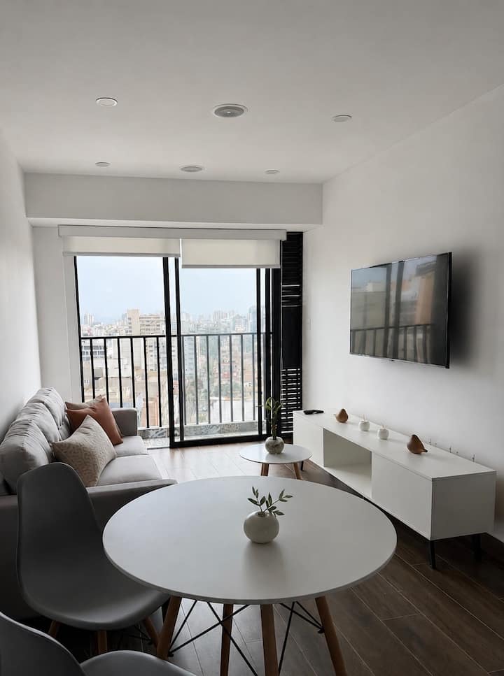 Departamento Exclusivo En Estreno En Miraflores - Peru