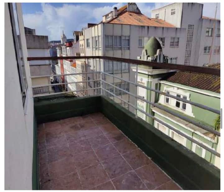 Piso Con Terraza En A Madalena - Ferrol