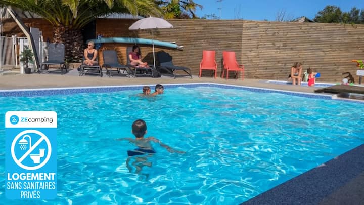 Zecamping 3* Chalet 12m² Piscine - Perros-Guirec