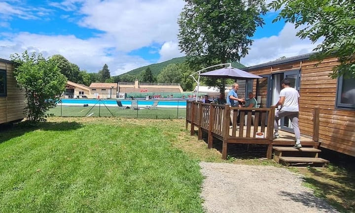 Zecamping 3* Mobil Home Piscine - Lavelanet