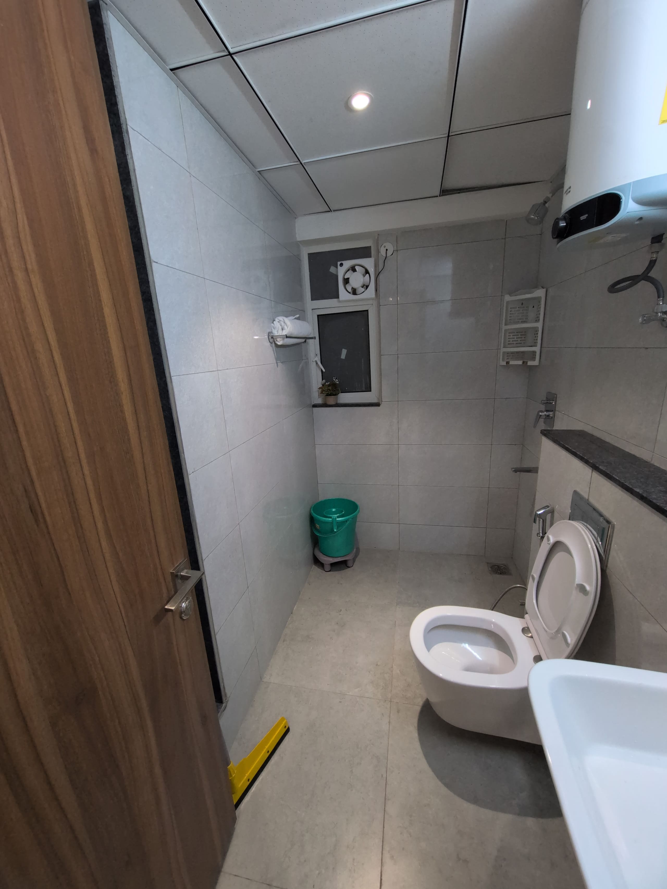 Bathroom two, wide view