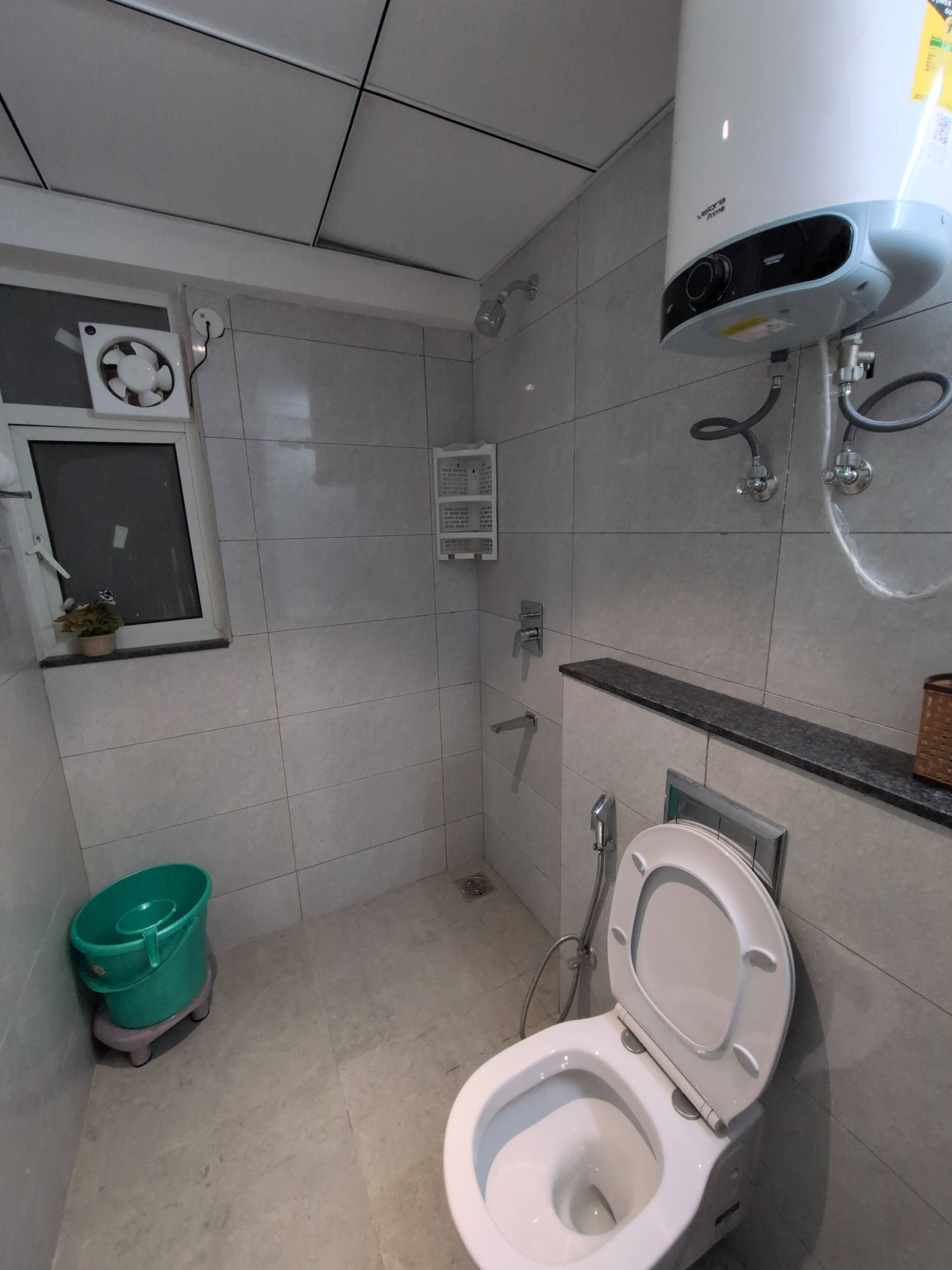 Shower area in bathroom two
