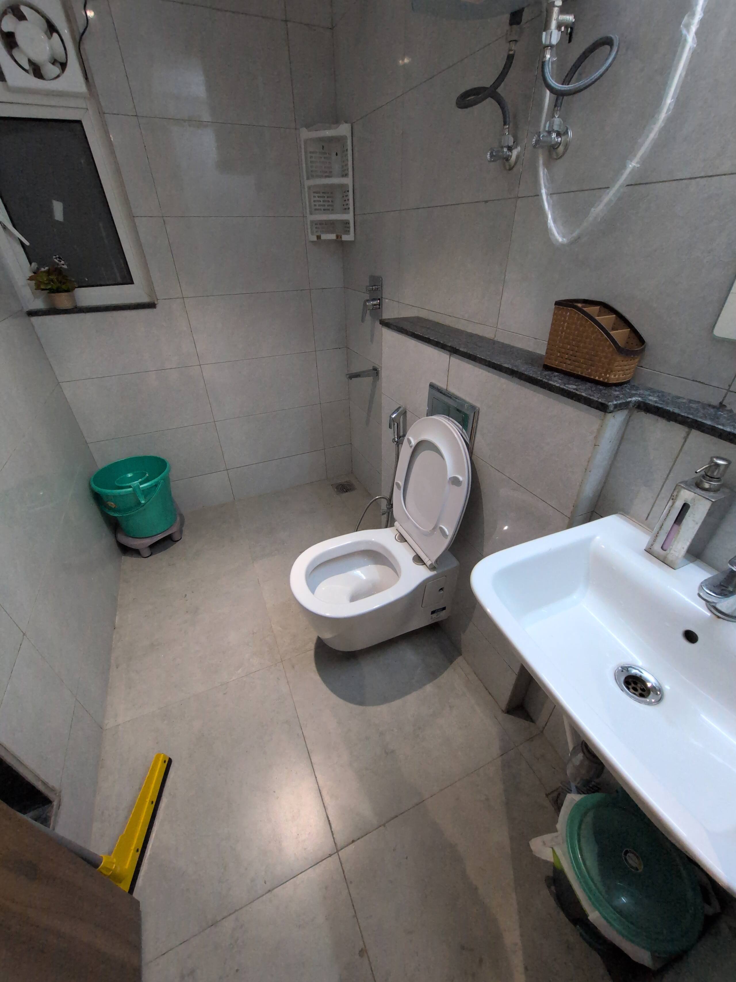 WC and vanity basin