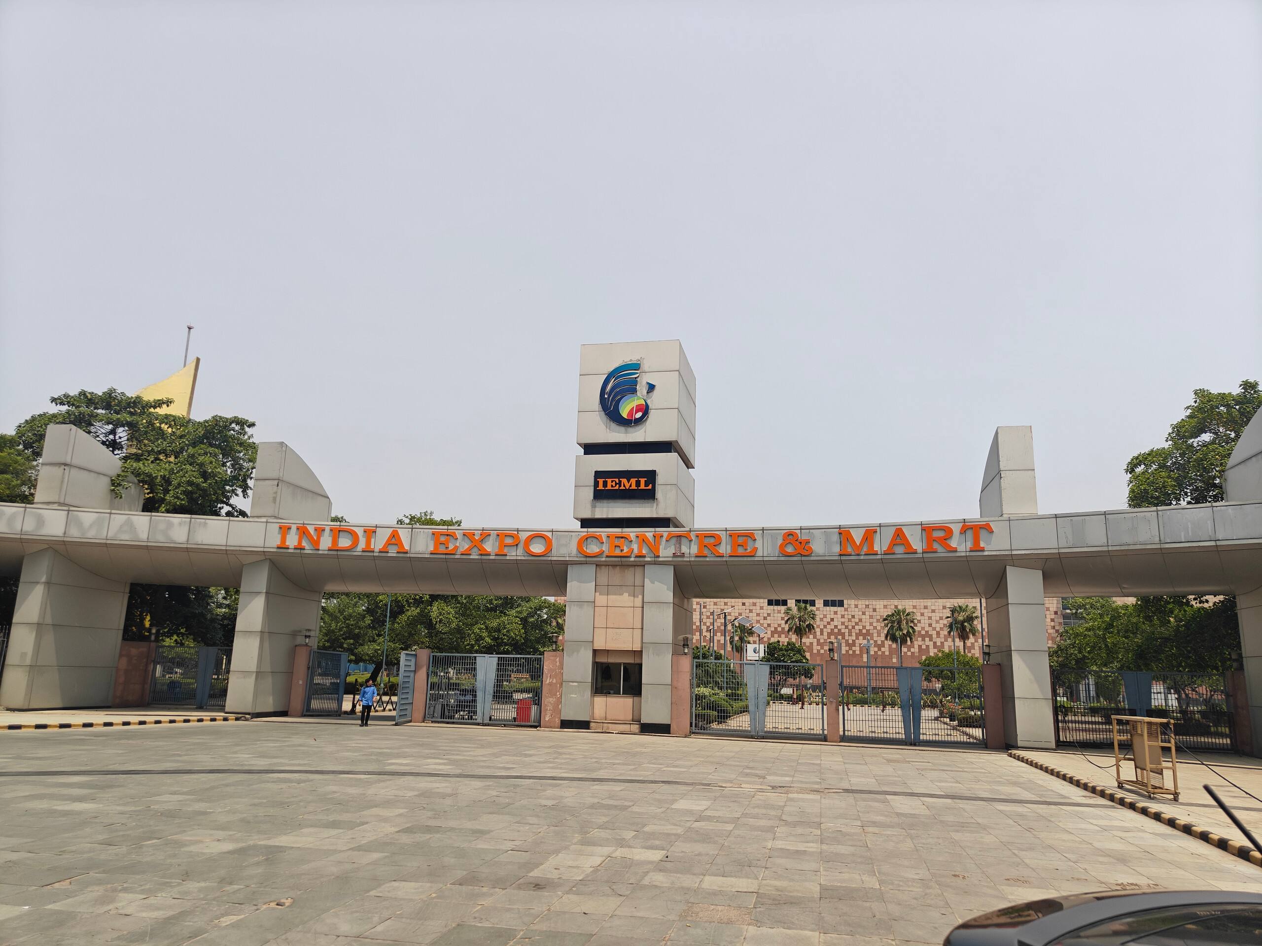 Entrance gate of India Expo Centre & Mart, Greater Noida