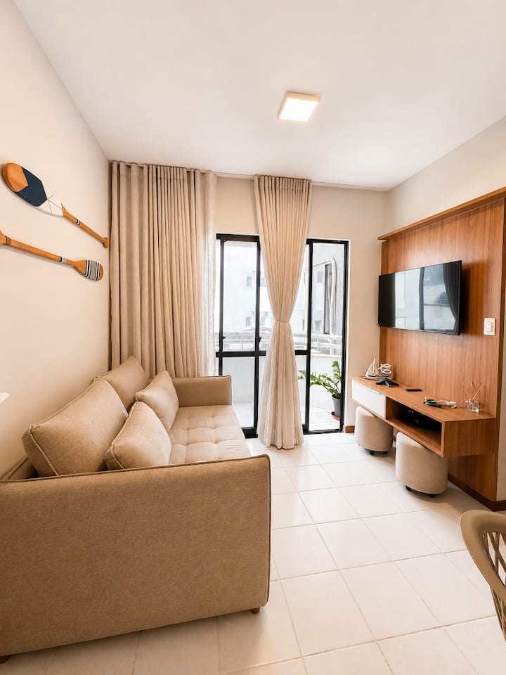 Lindo Apartamento à 3min Do Porto Do Barra. - Barra