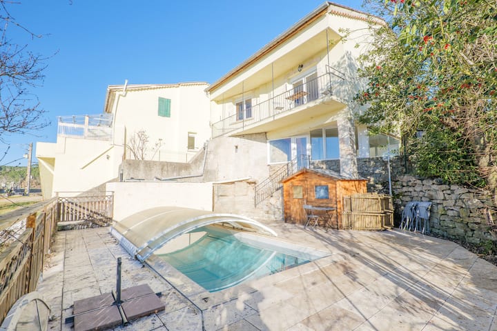 Très Belle Maison Avec Piscine - Balazuc