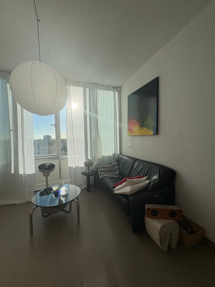 Bright Studio With A Beautiful Sunset View - Amsterdam