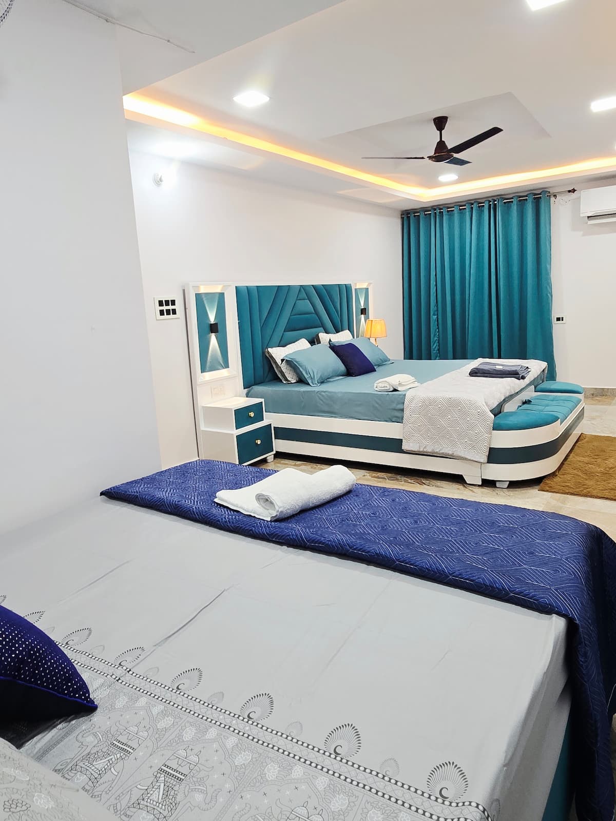 Starlight Blue PentHouse Bedroom