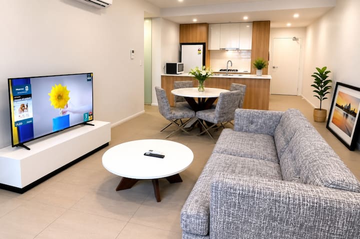 Modern 2br Apartment With 2 Bathrooms - Parramatta