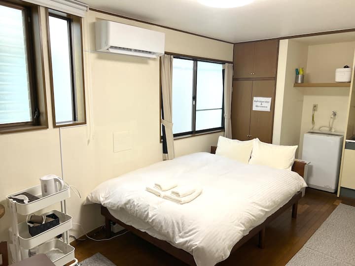 新宿まで電車25分、立川駅まで徒歩7分 高尾山/サンリオピューロランド/ジブリの森203 - 昭島市
