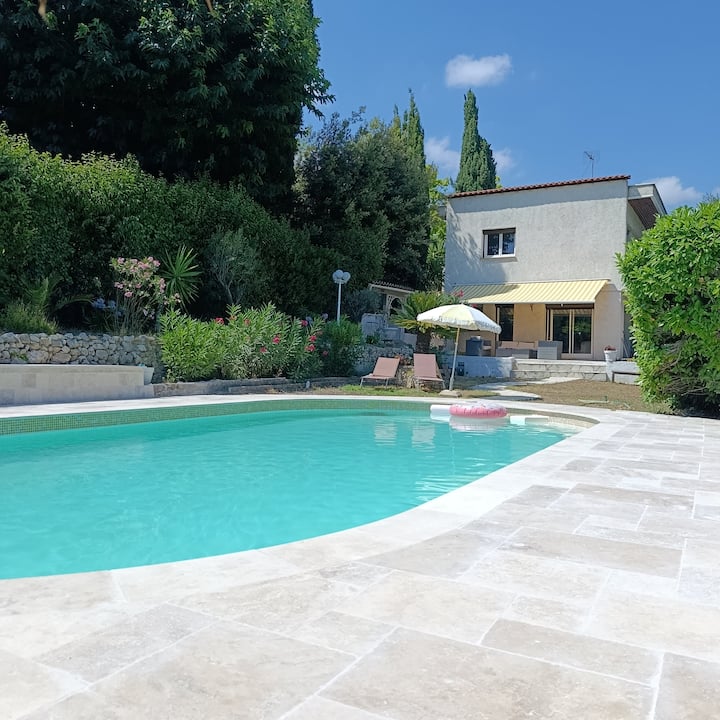 Maison Avec Piscine - Grassa